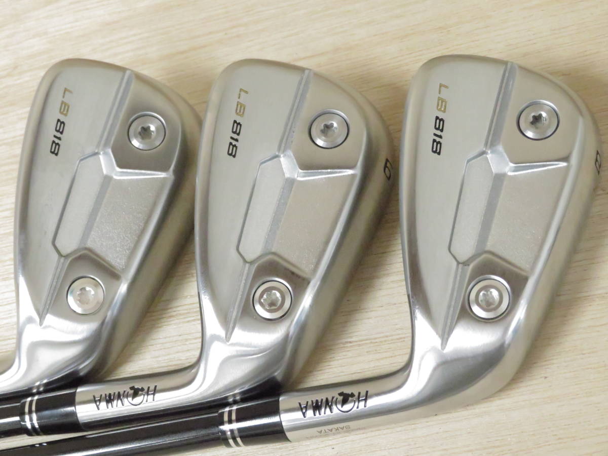 送料無料/新品】 キレイ目 中空アイアン 本間ゴルフ ＨＯＮＭＡ ＬＢ