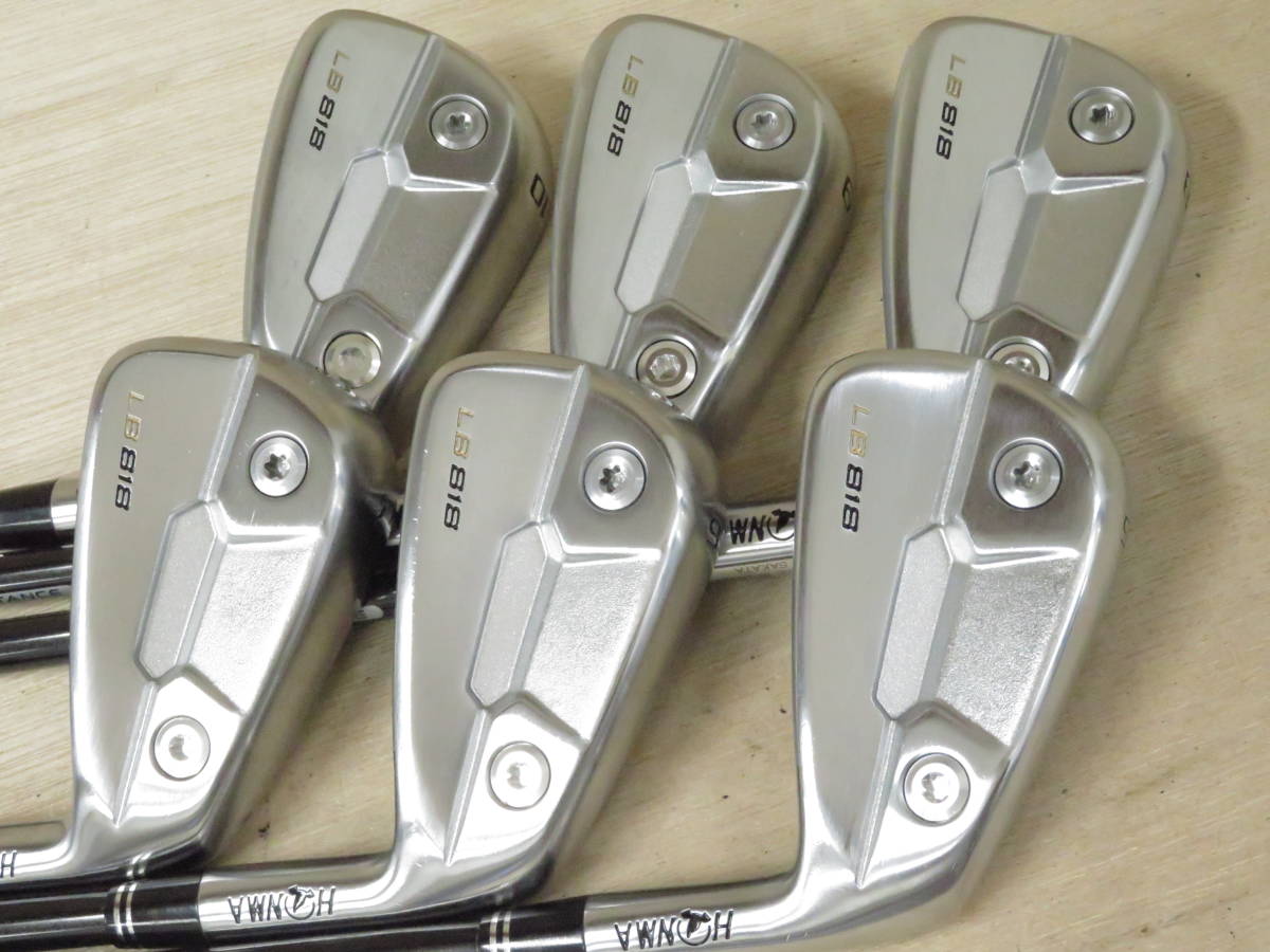 送料無料/新品】 キレイ目 中空アイアン 本間ゴルフ ＨＯＮＭＡ ＬＢ