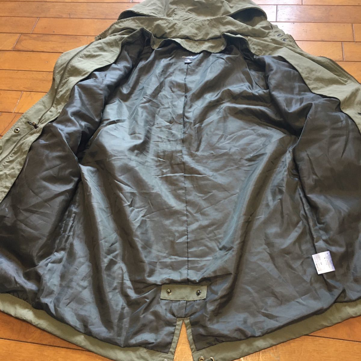 ★【 Eddie Bauer 】★レディース M65 モッズパーカー フィッシュテールパーカー★サイズ M★O675