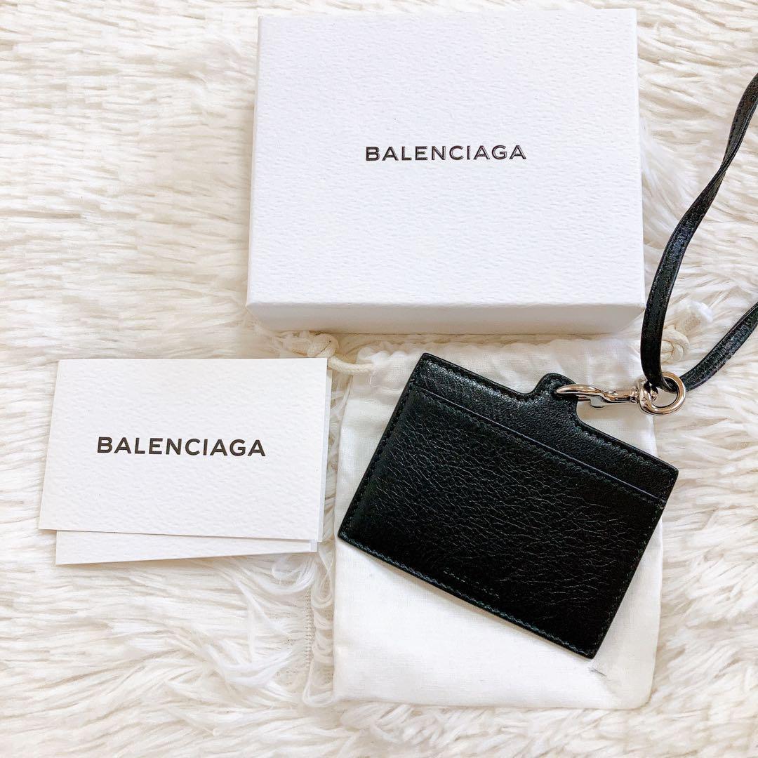 ヤフオク! - 美品BALENCIAGA バレンシアガ カードケース ID...