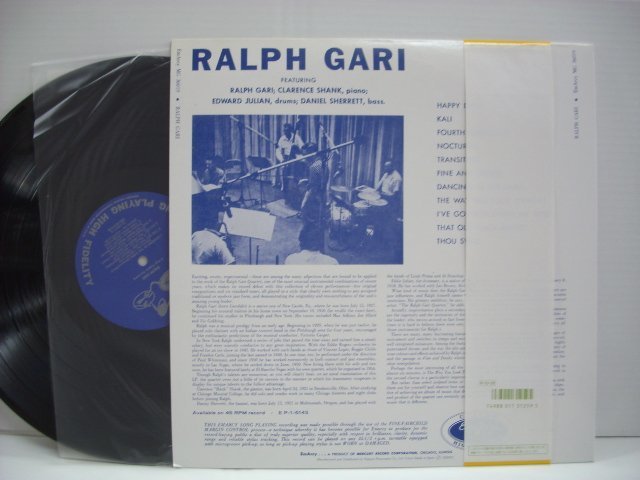 [帯付LP] RALPH GARI / ラルフ・ギャリ / 日本フォノグラム SJ-19617 ◇r50912_画像2