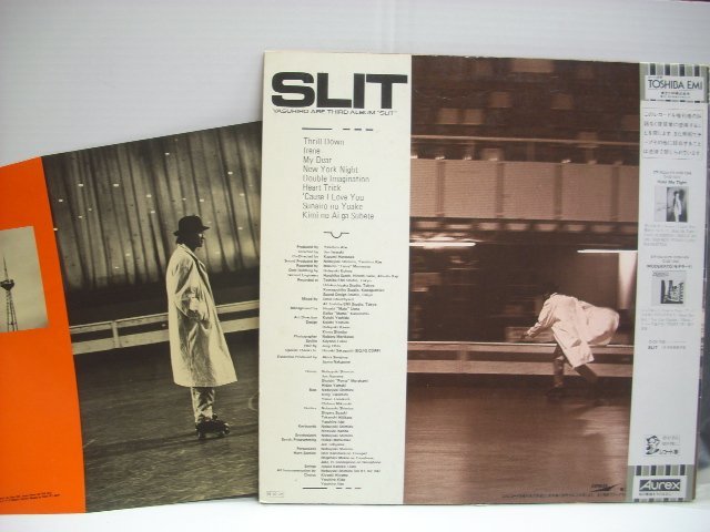 [帯付LP] 安部恭弘 / SLIT / YASUHIRO ABE / スリット / ETP-90307 ◇r50915の画像2