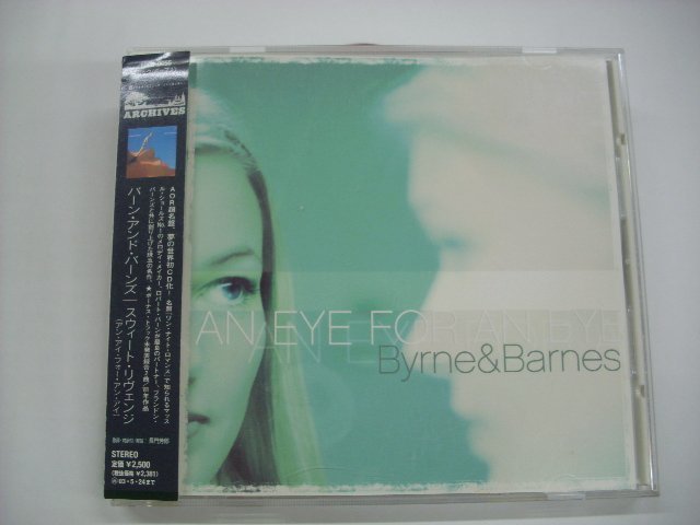 [ с лентой CD] BYRNE & BARNES балка n* and * балка nz/ AN EYE FOR AN EYE Suite *livenji записано в Японии DREAMSVILLE YDCD-005 *r50918