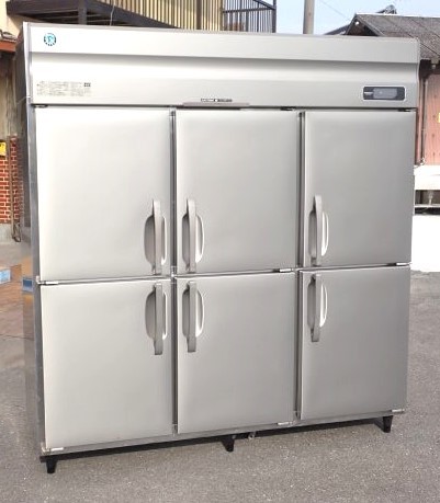 美品 税込!福岡発 2022年製 100V 業務用冷蔵庫 ホシザキ HR-180AT 6面ドア