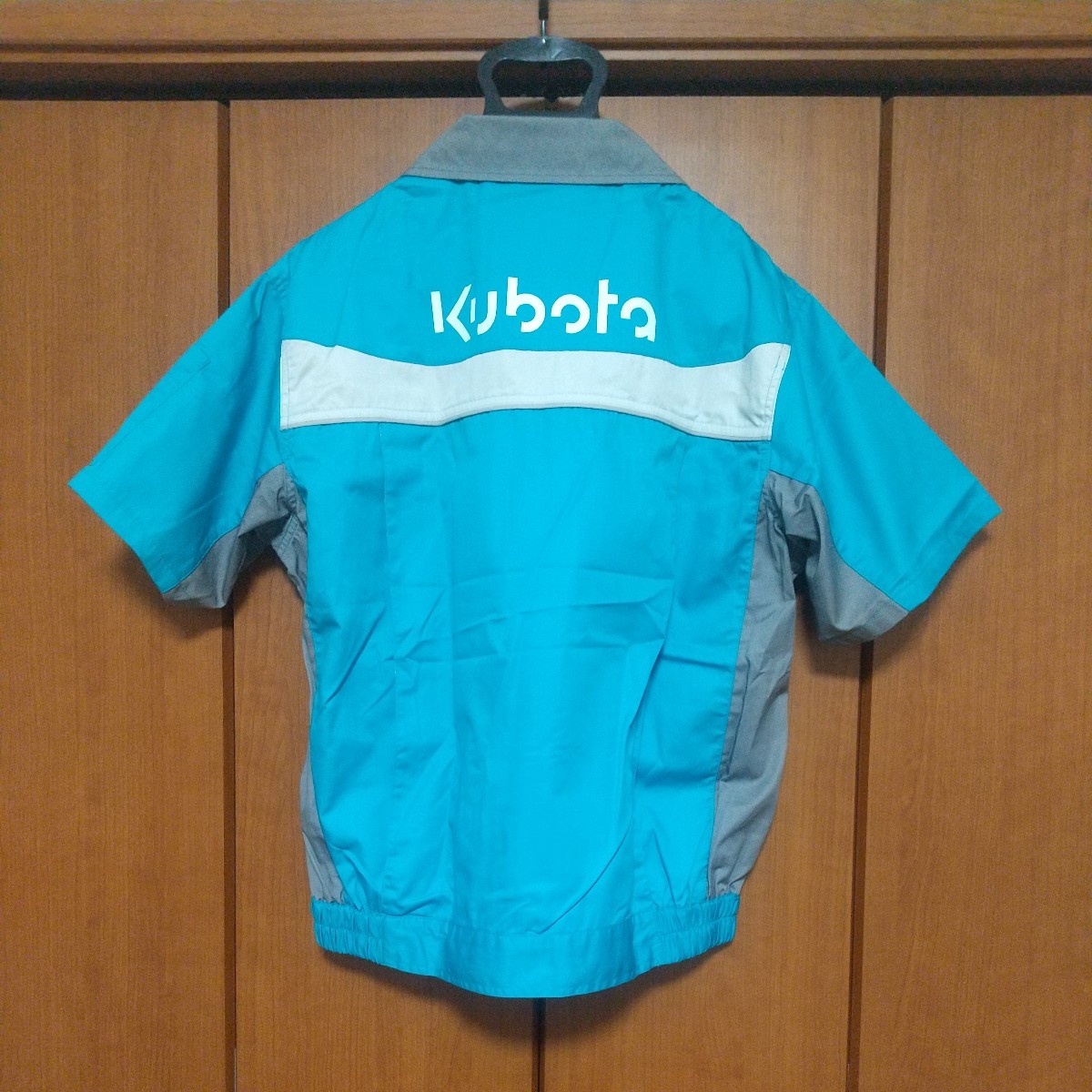 未使用】Kubota クボタ 作業着 ジャケット ブルゾン 【L】半袖 未使用】Kubota クボタ 作業着 ジャケット ブルゾン 【L】半袖