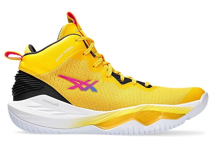 NOVA SURGE 2 Мужская баскетбольная обувь ASICS Nova Surge 2 Bash Желтый 27,5 см Желтый Популярный　　