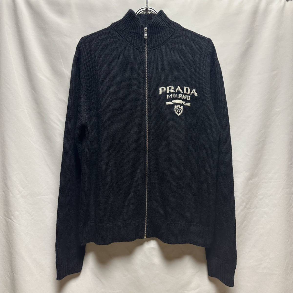 希少◇PRADA プラダ カーディガン 22AW ニット ウール カシミヤ メンズ レディース