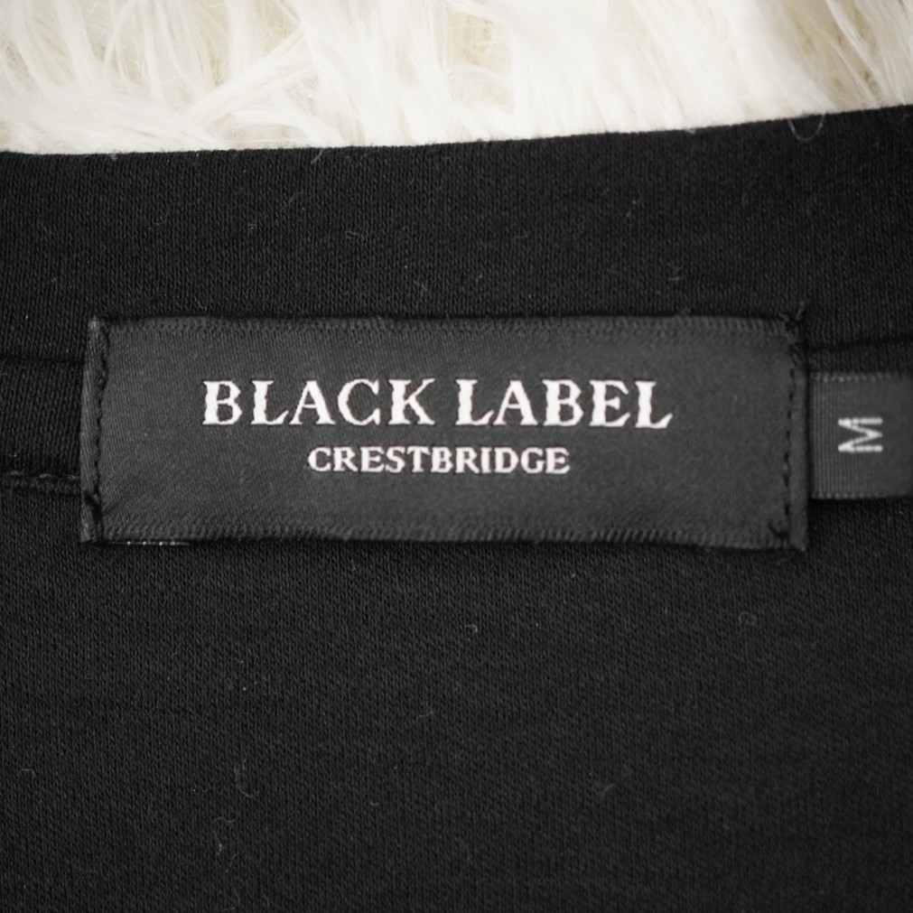 【極美品】ブラックレーベルクレストブリッジ BLACK LABEL CRESTBRIDGE 2 M Vネック 長袖トップス チェック 黒 グレー 灰色 Tシャツ ロンT _画像5