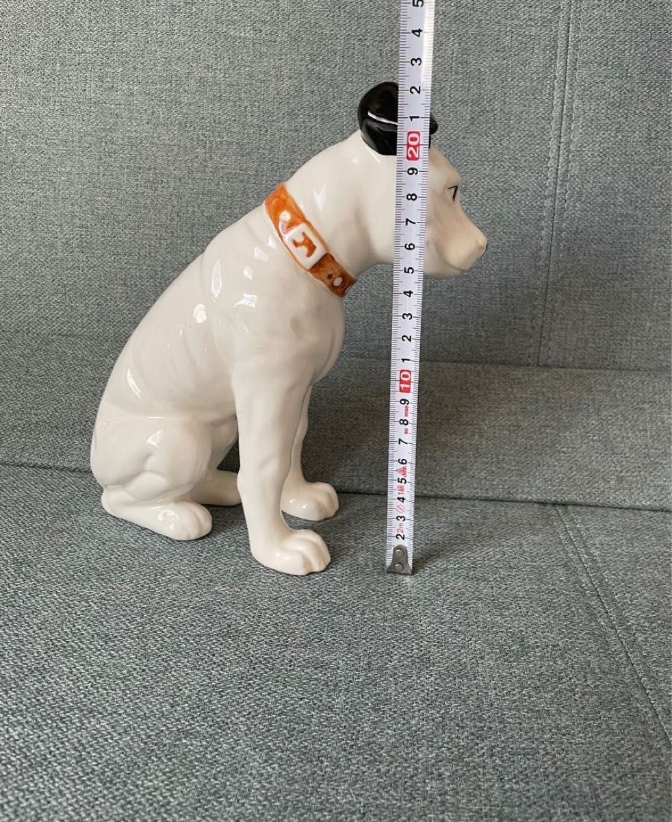 昭和レトロ】 Victor 犬の置物 ビクター犬 ニッパー 陶器