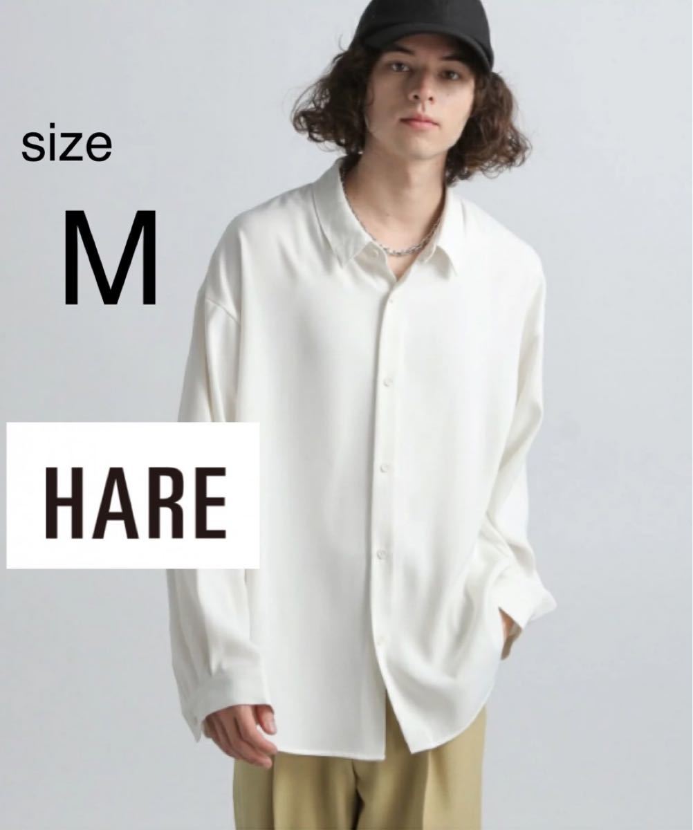 経典ブランド トロミシャツ ハレ HARE 【人気完売品】 M 長袖シャツ