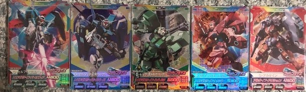 ガンダムトライエイジ　ビルドG2弾(BG2-066～70） CP5種5枚フルコンプ　複数セットあり　絶版_画像1