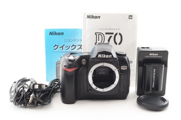 独創的 ☆ショット数382枚・超美品☆ Nikon ニコン D70 ボディ #12824