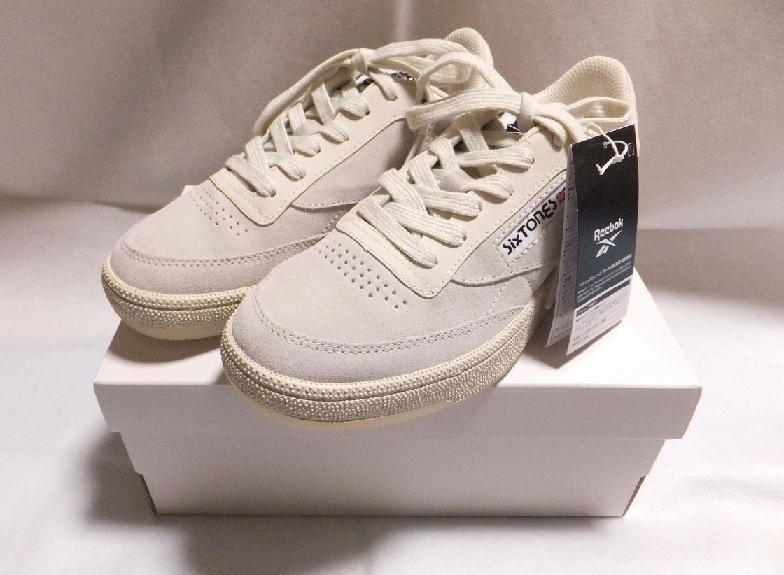 SixTONES Reebok Club C 85 Vintage Cream 24cm ストーンズ sixtones