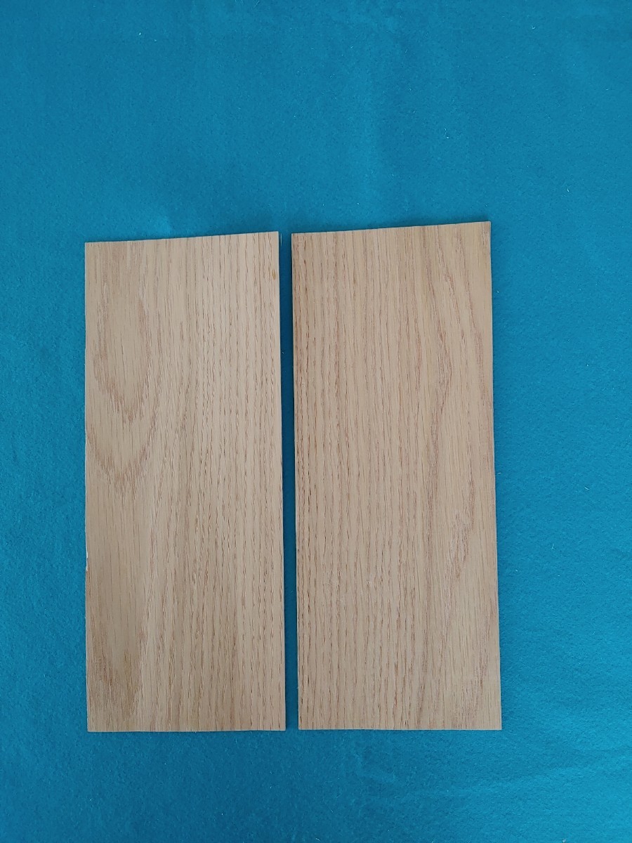 【薄板1.2mm】ホワイトオーク(84)　木材_画像1