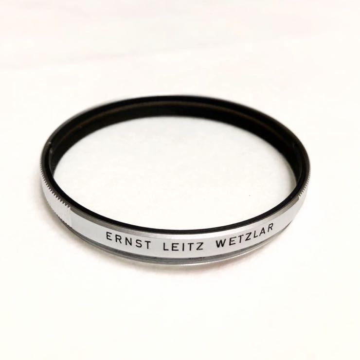 新入荷 /LEICA WETZLAR LEITZ 稀少◇ERNST Filter シルバー枠◇極美品