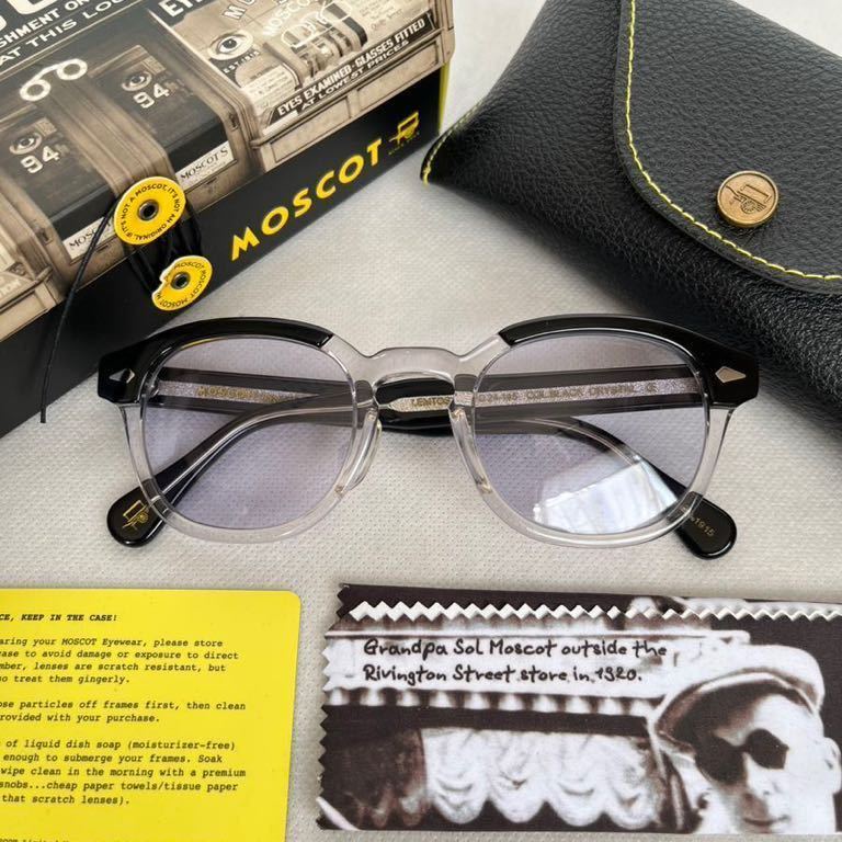 MOSCOT モスコット 伊達メガネ-