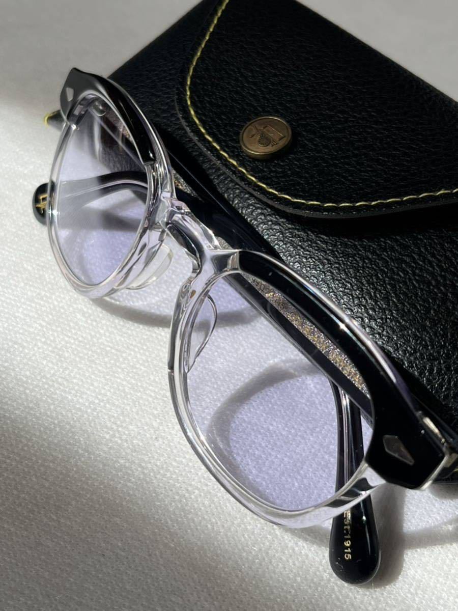 おトク】 モスコット MOSCOT LEMTOSH 伊達メガネ 49□24-145 ブラック