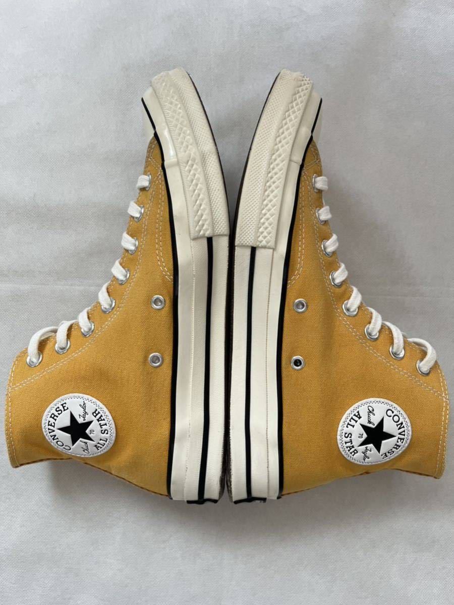 CONVERSE コンバース CHUCK Taylor チャックテイラー ct70 ハイカット サンフラワー イエロー 黄色 us8.5 27.0cm