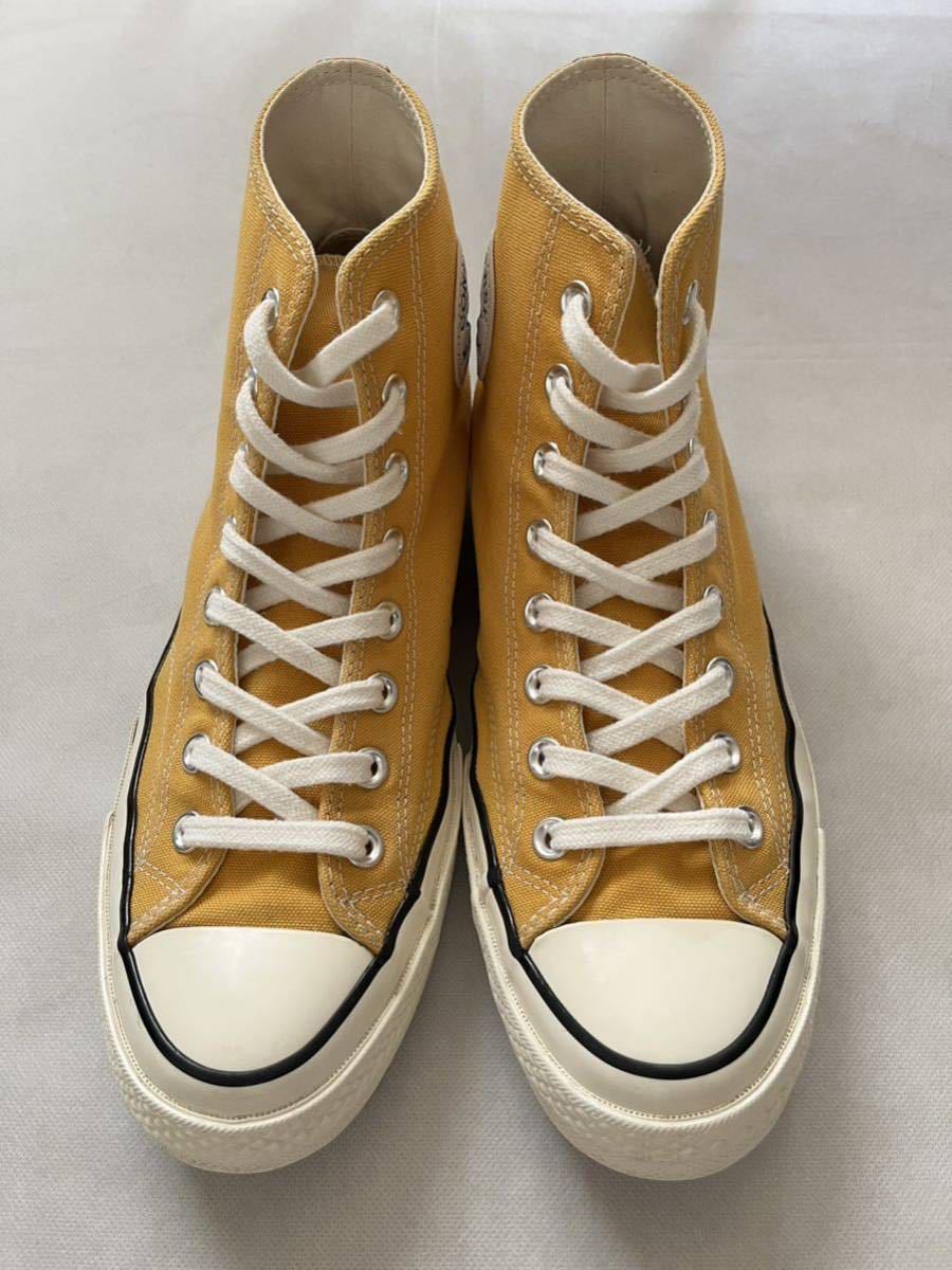 CONVERSE コンバース CHUCK Taylor チャックテイラー ct70 ハイカット サンフラワー イエロー 黄色 us8.5 27.0cm