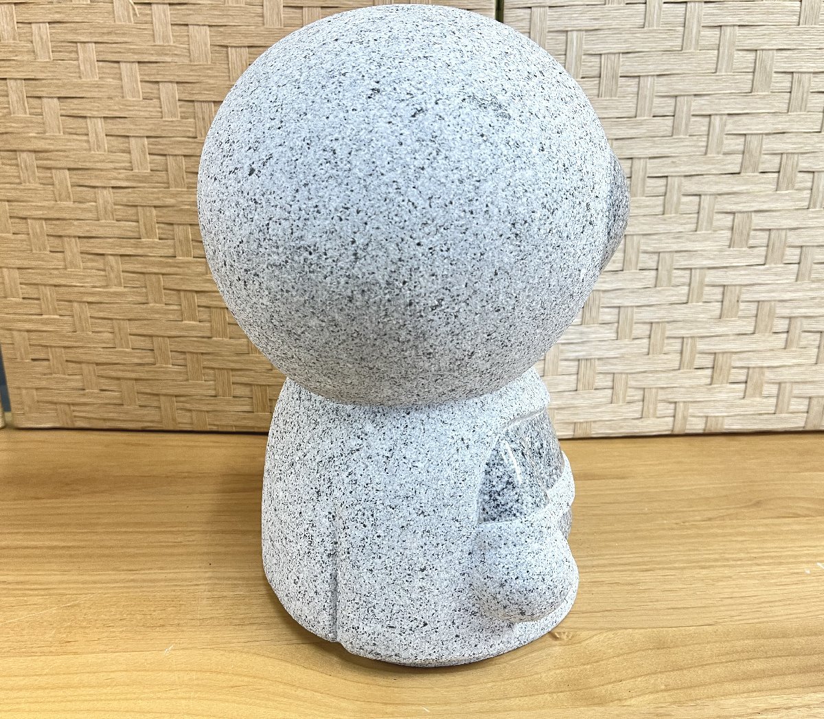 ■ 展示品 TAKAO 御影石 スタチュー アンパンマン 置物 30cm 立姿 ★の画像5