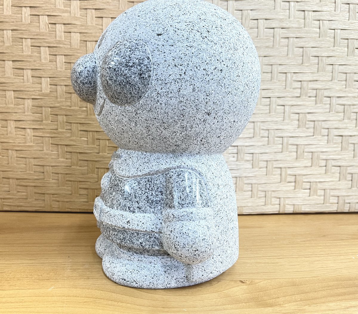 ■ 展示品 TAKAO 御影石 スタチュー アンパンマン 置物 30cm 立姿 ★の画像7