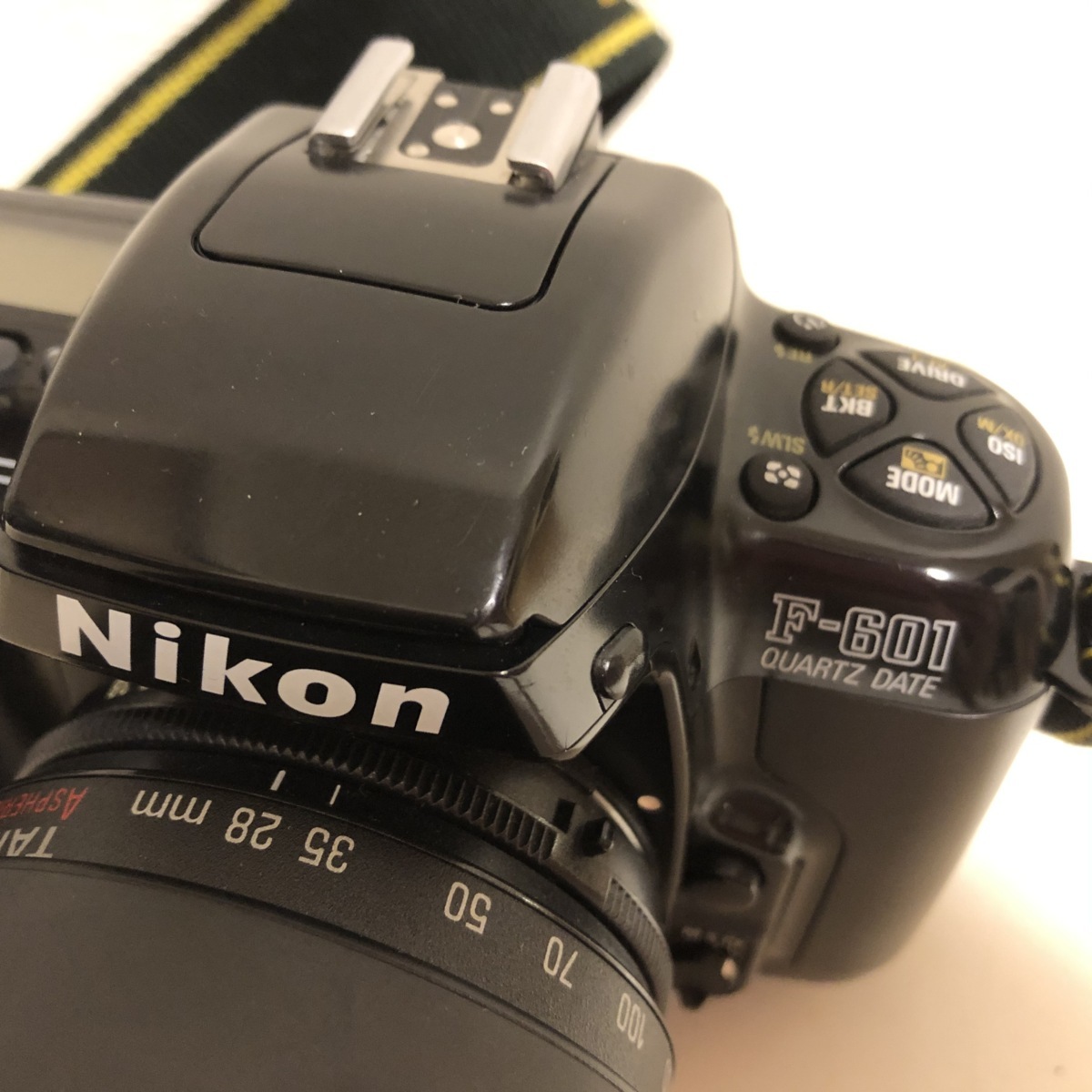 ■　NIKON　ニコン　AF　F-601　カメラ本体　タムロン　28-200　1：3.8-5.6　レンズ付き　現状品　 再　★_画像3