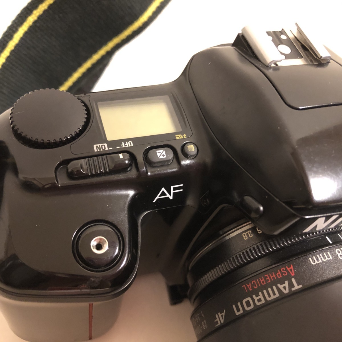 ■　NIKON　ニコン　AF　F-601　カメラ本体　タムロン　28-200　1：3.8-5.6　レンズ付き　現状品　 再　★_画像4