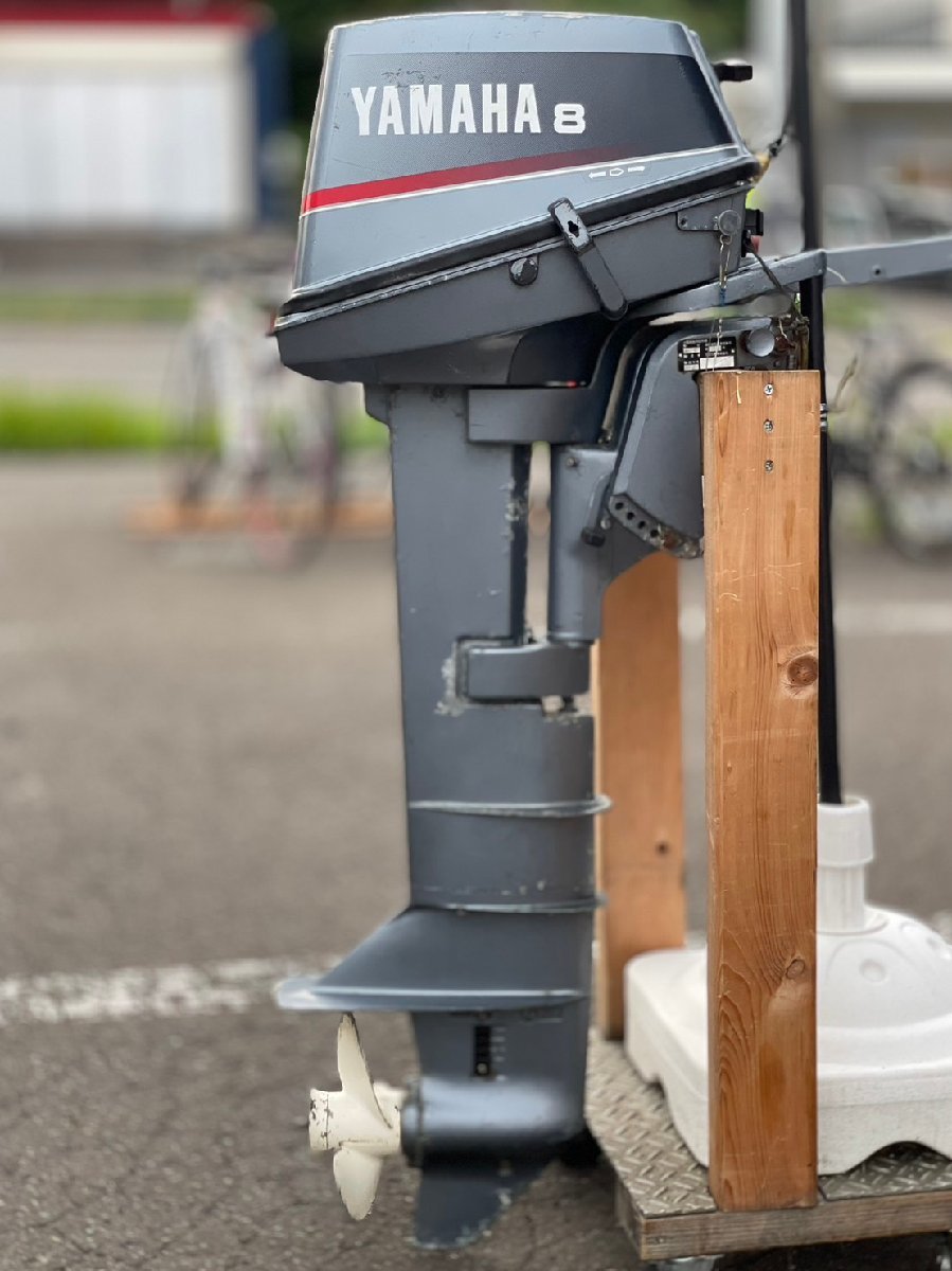 爆売り!】 ☆キャブOH済み! 実働! 札幌 引取限定 船外機 エンジン