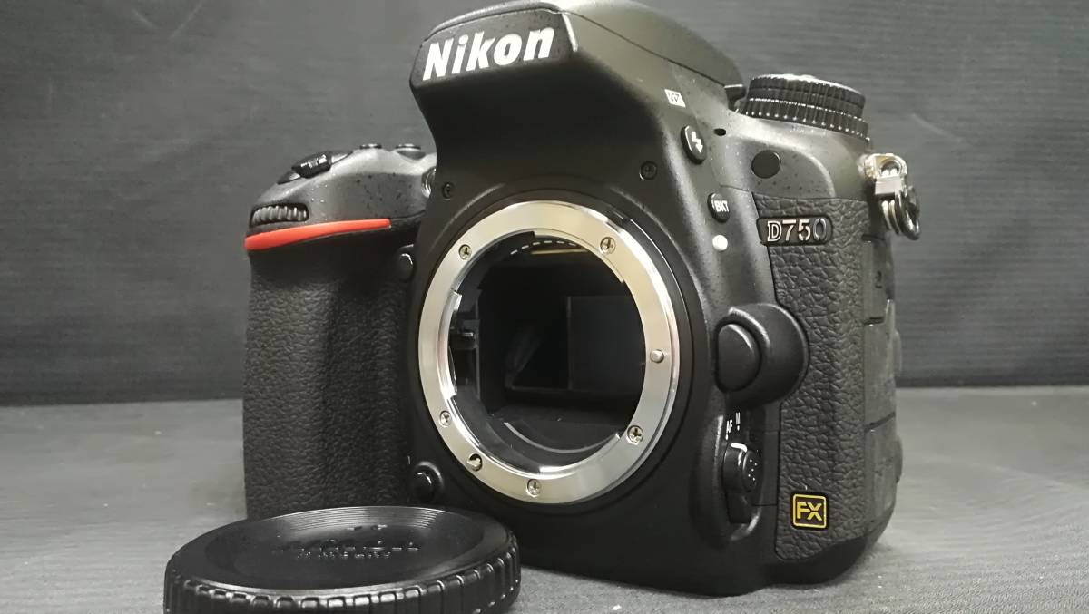 ヤフオク! - 【美品♪】Nikon/ニコン D750 ボディ 2432万...