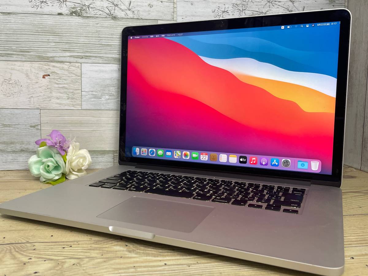 良品♪】MacBook Pro 2013 Retina (A1398)[Core i7(4850HQ)2.3Ghz/RAM