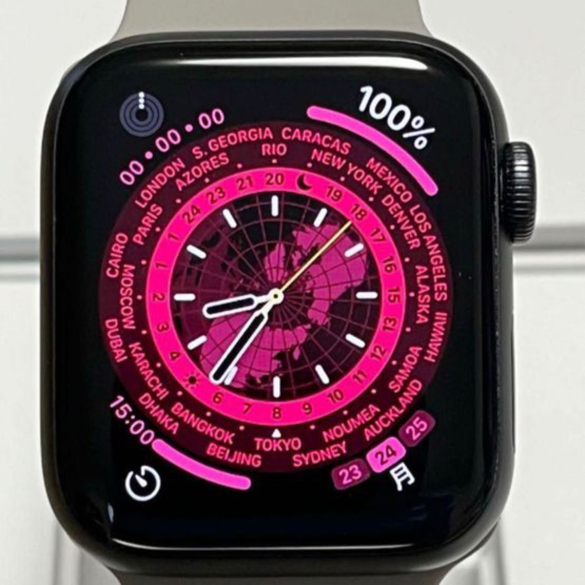【美品】Apple Watch Series6 GPSモデル 40mm スペースグレイアルミニウム