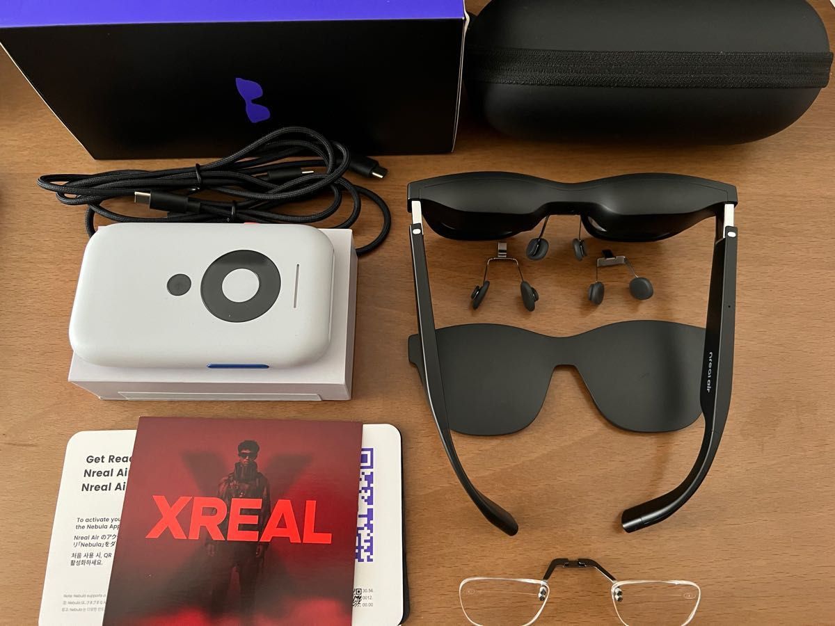 XREAL Air + BEAM +HDMI to Type-cコンバータ　セット