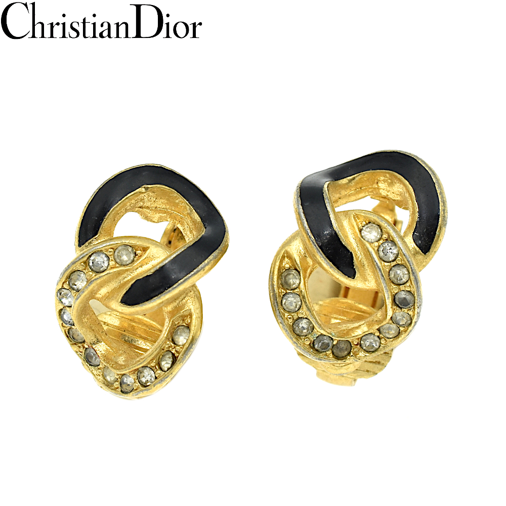 贅沢屋の Christian Dior クリスチャンディオール ラインストーン