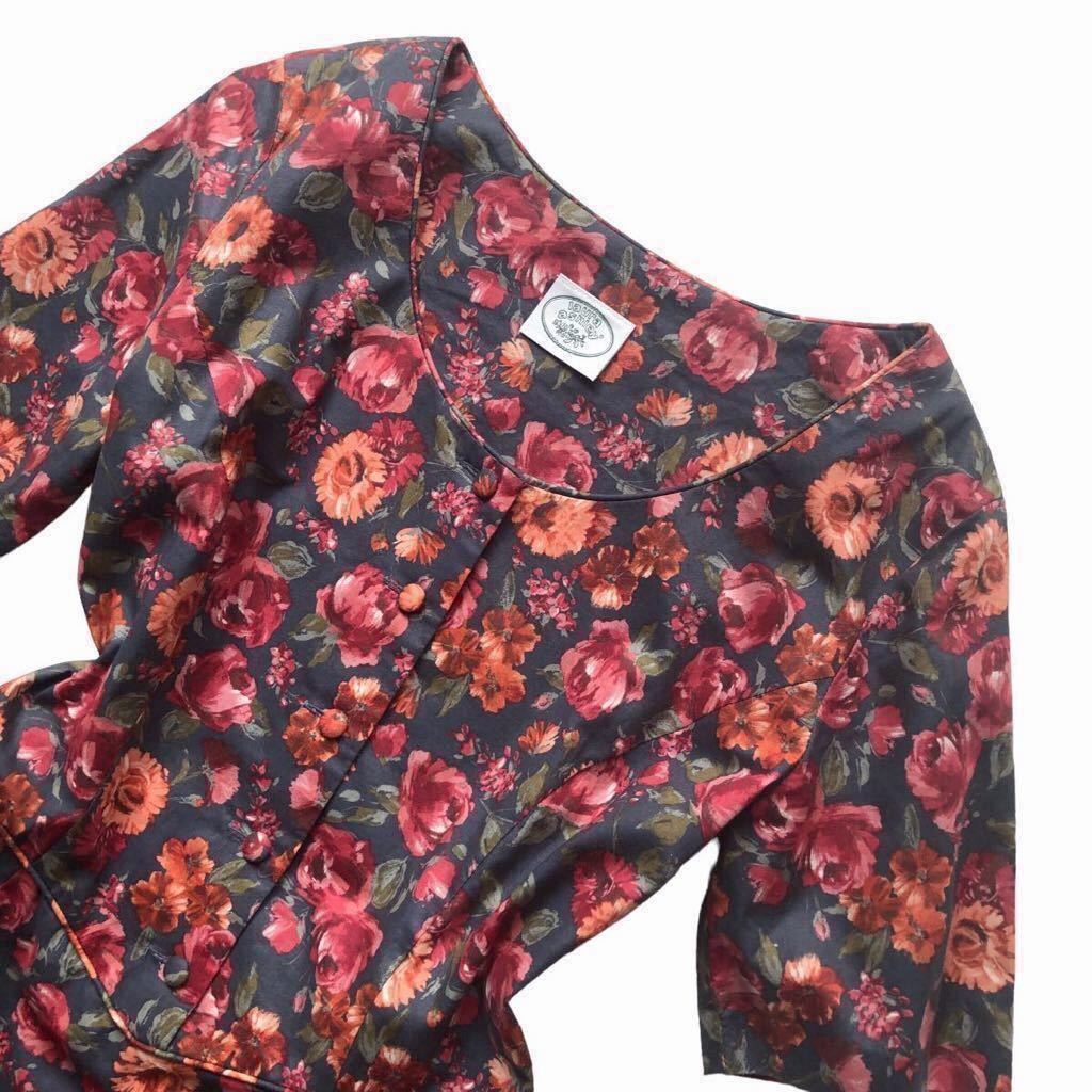 LAURA ASHLEY ローラアシュレイ ヴィンテージ コットン100% 花柄