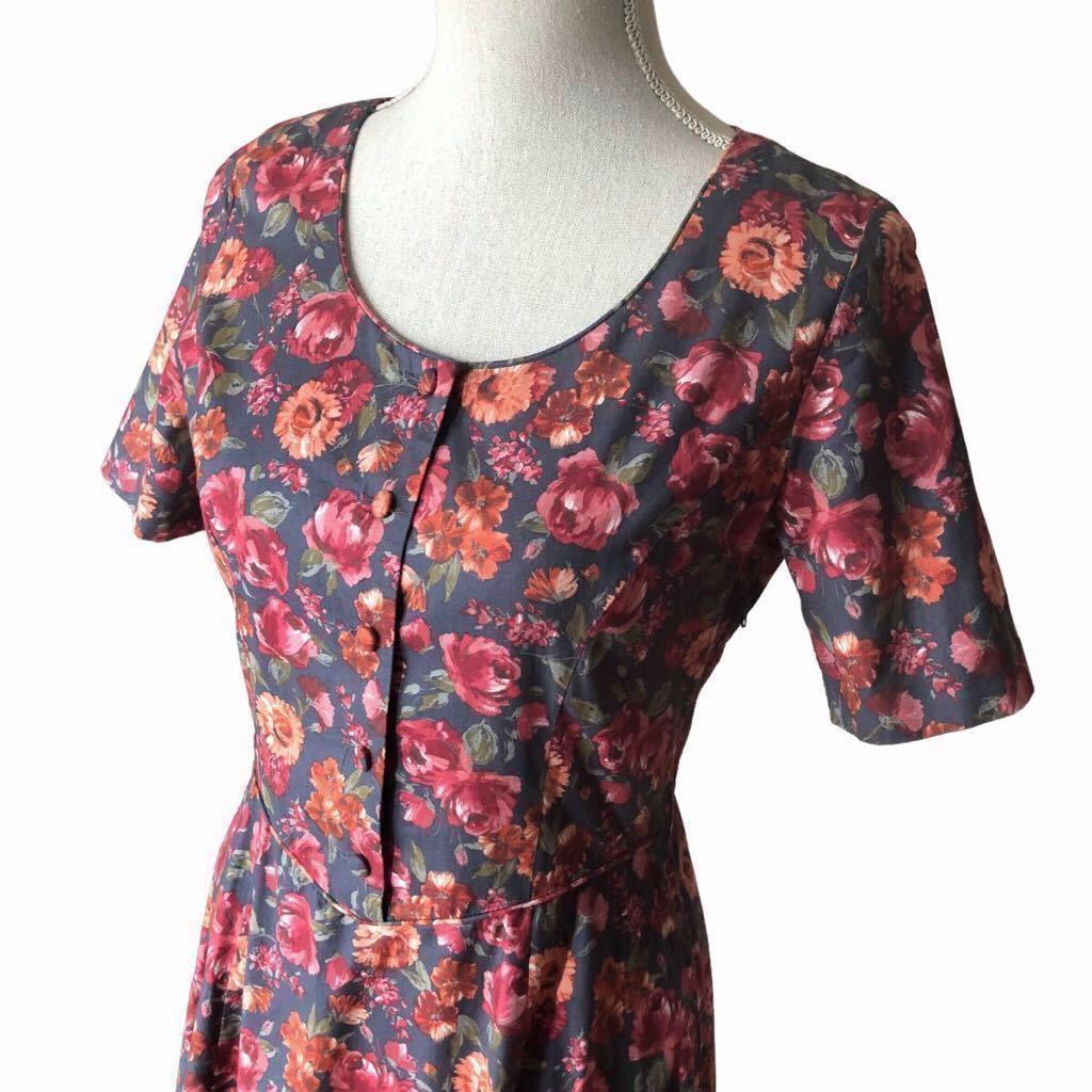 LAURA ASHLEY ローラアシュレイ ヴィンテージ コットン100% 花柄
