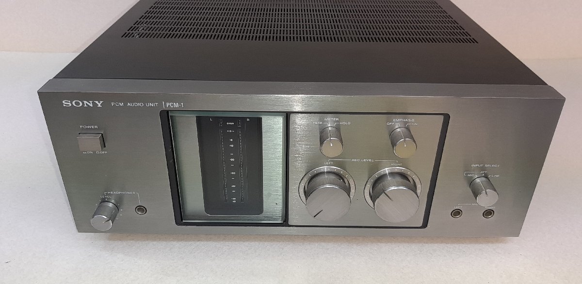 国内外の人気集結! 09S66□SONY プロセッサーオーディオユニット PCM