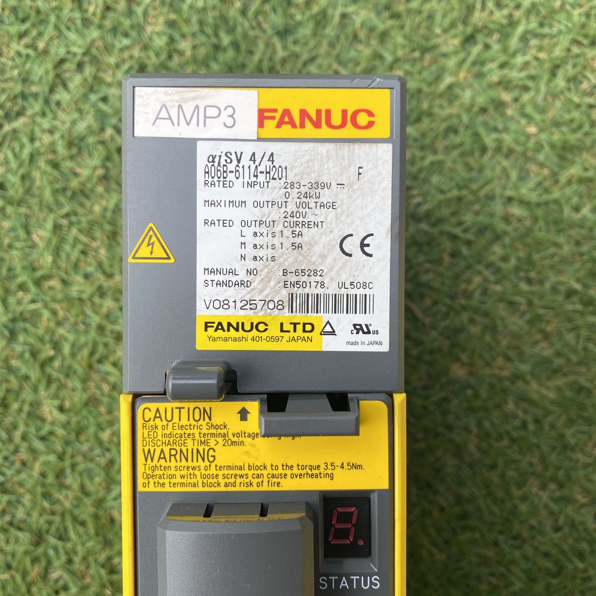 3i4017 Fanuc A06B-6114-H201 サーボ アンプ 保証付き 精密加工旋盤 3i4017 Fanuc A06B-6114-H201 サーボ アンプ 保証付き 精密加工旋盤