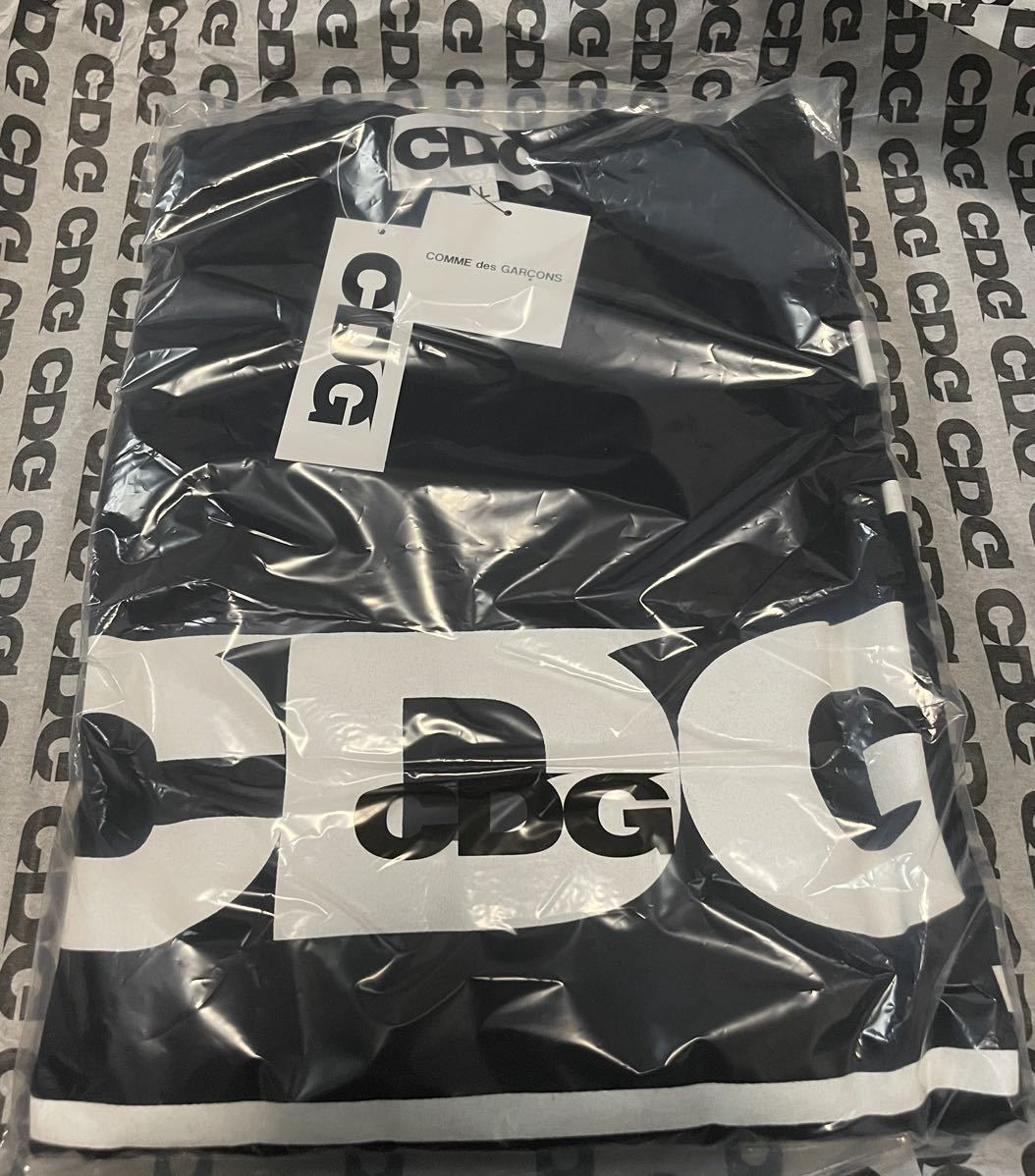 新品未使用 CDG x YI OVERSIZED T-SHIRT PRINTED LOGO 山口一郎 サカナクション ヤマイチ Tシャツ BLACK  Lサイズ COMME des GARCONS