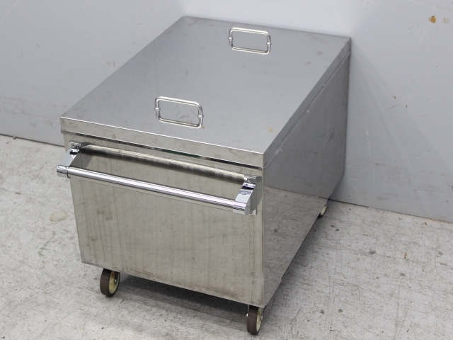 中古品 粉入れカート 455×670×490 カート 粉もの 保管 保存 業務 中古品 粉入れカート 455×670×490 カート 粉もの 保管 保存 業務