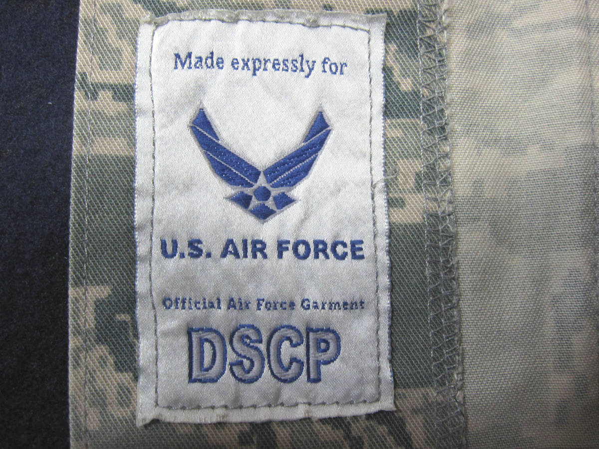 米軍実物 07年製 タイガーカモ USAF ファティーグJKT フルパッチ仕様 デジタル迷彩 size38R ★ 良好美品 / ビンテージ ARMY NAVY USMC_画像2