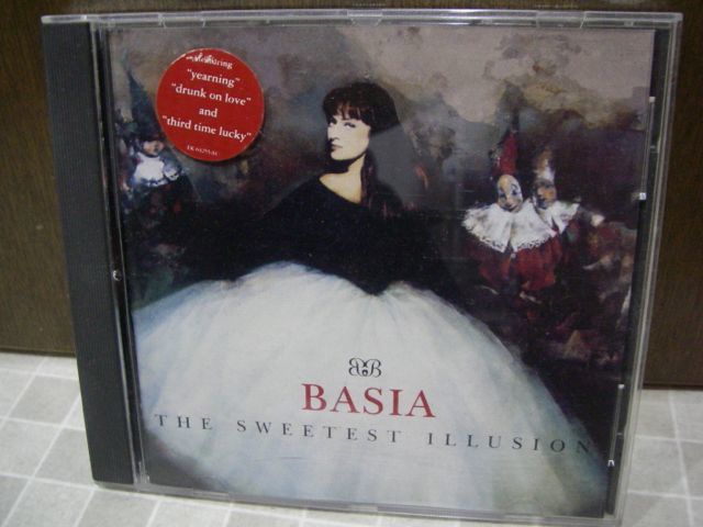 KD10 BASIA バーシア　THE SWEETEST ILLUSION CDアルバム_画像1