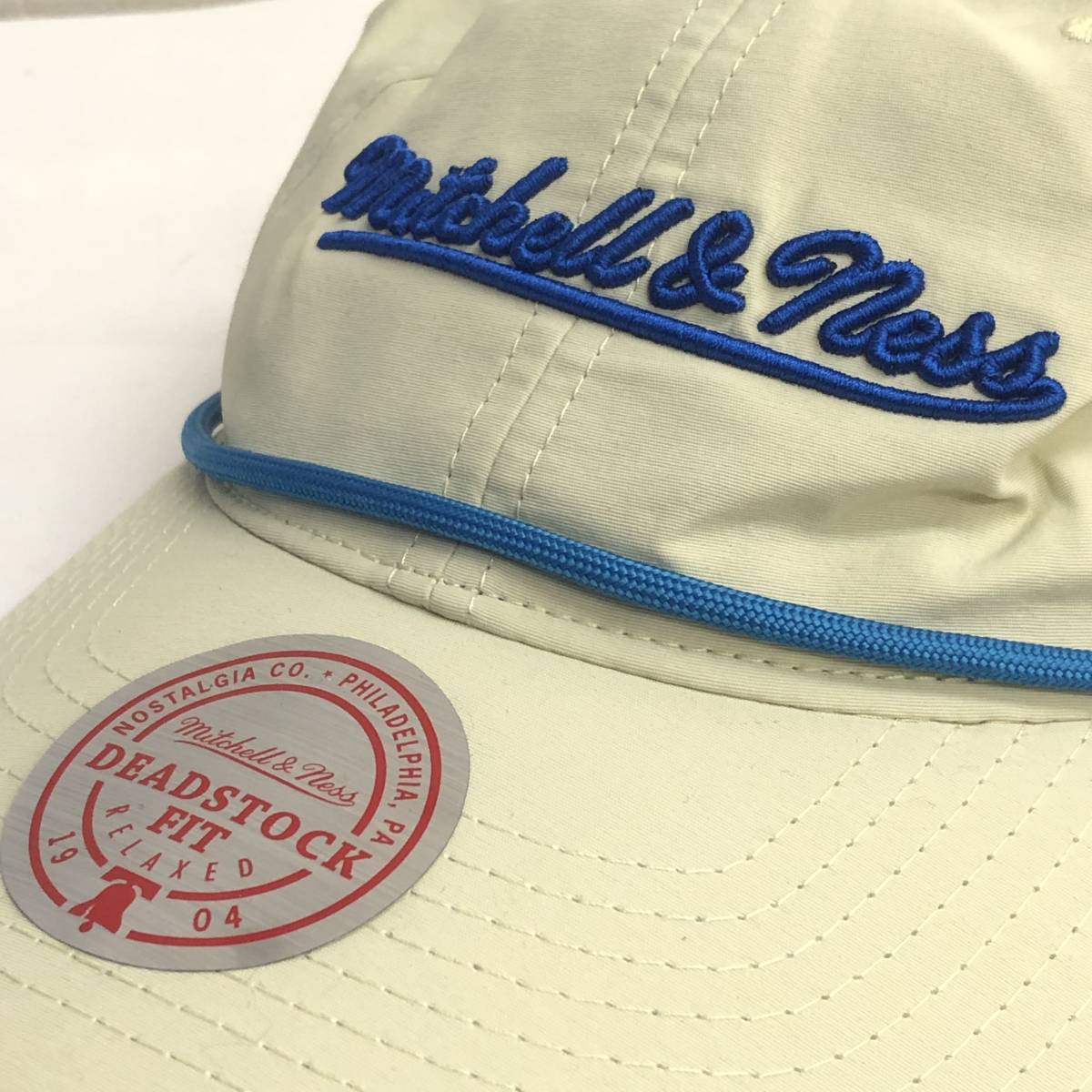 [帽子] キャップ「Mitchell & Ness：ミッチェルアンドネス デッドストックフィット」 ナイロン スナップバック ファッション小物_画像7