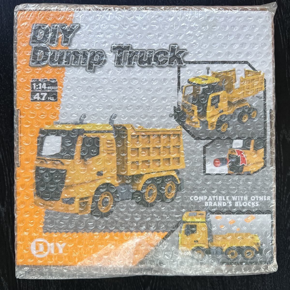BIDILI DIY Dump Truck ダンプトラック 1:14SCALL 47PCS COMPATIBLE WITH OTHER BRAND'S BLOCKS 新品未開封プライズ非売品_画像2