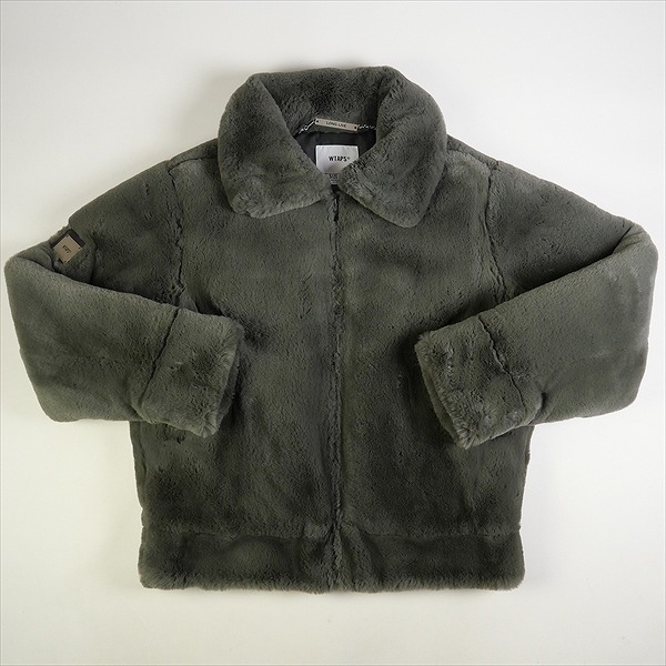 WTAPS ダブルタップス 21AW GRIZZLY JACKET / POLY.FUR GRAY ジャケット 灰 Size 【S】 【中古品-非常に良い】 20776386