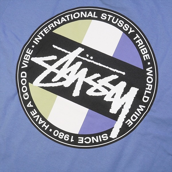 STUSSY ステューシー 23AW CLASSIC DOT TEE STORM Tシャツ 青 Size 【XL】 【新古品・未使用品】 20776815_画像6