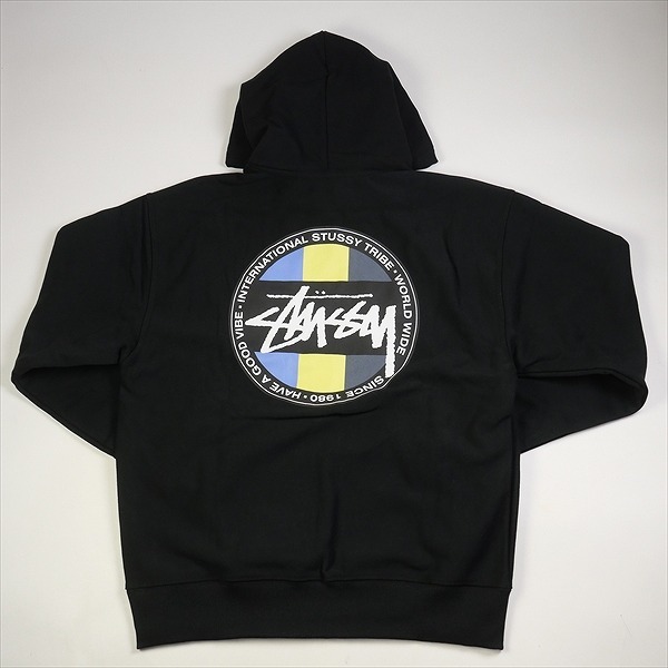 STUSSY ステューシー 23AW CLASSIC DOT HOODIE BLACK スウェット