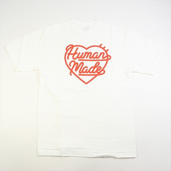 HUMAN MADE ヒューマンメイド 23SS HEART BADGE T-SHIRT WHITE Tシャツ HM26C5002 白 Size 【XXXL】 【新古品・未使用品】 20776642