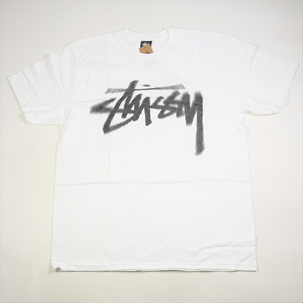 STUSSY ステューシー 23AW DIZZY STOCK TEE WHITE Tシャツ 白 Size 【L】 【新古品・未使用品】 20777359