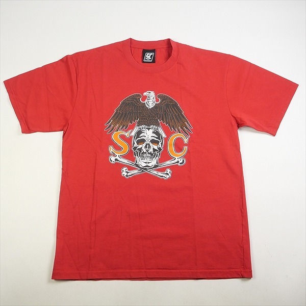 SubCulture サブカルチャー EAGLE SKULL T-SHIRT RED Tシャツ 赤 Size 【2】 【新古品・未使用品】 20776527