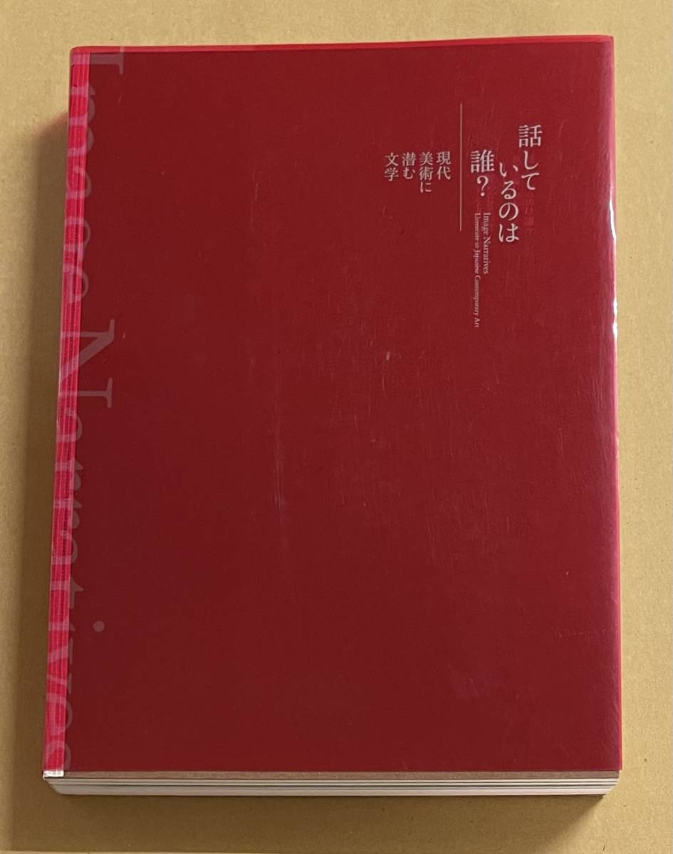 話しているのは誰? 図録　現代美術に潜む文学　田村友一郎 ミヤギフトシ 小林エリカ 豊嶋康子 山城知佳子 北島敬三_画像1